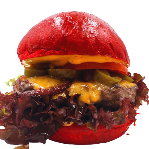 Red Chili Cheese Burger